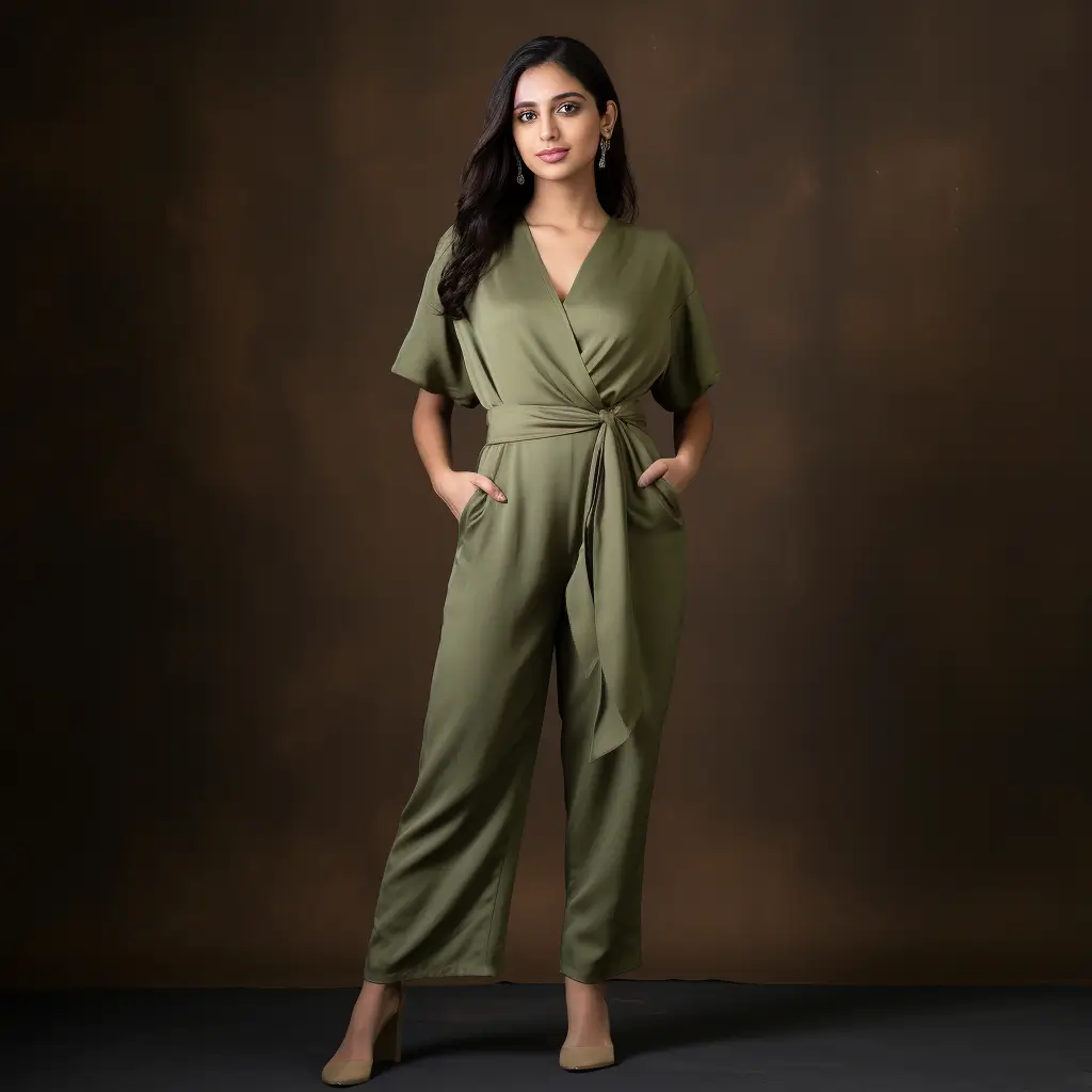 Wrap jumpsuits
