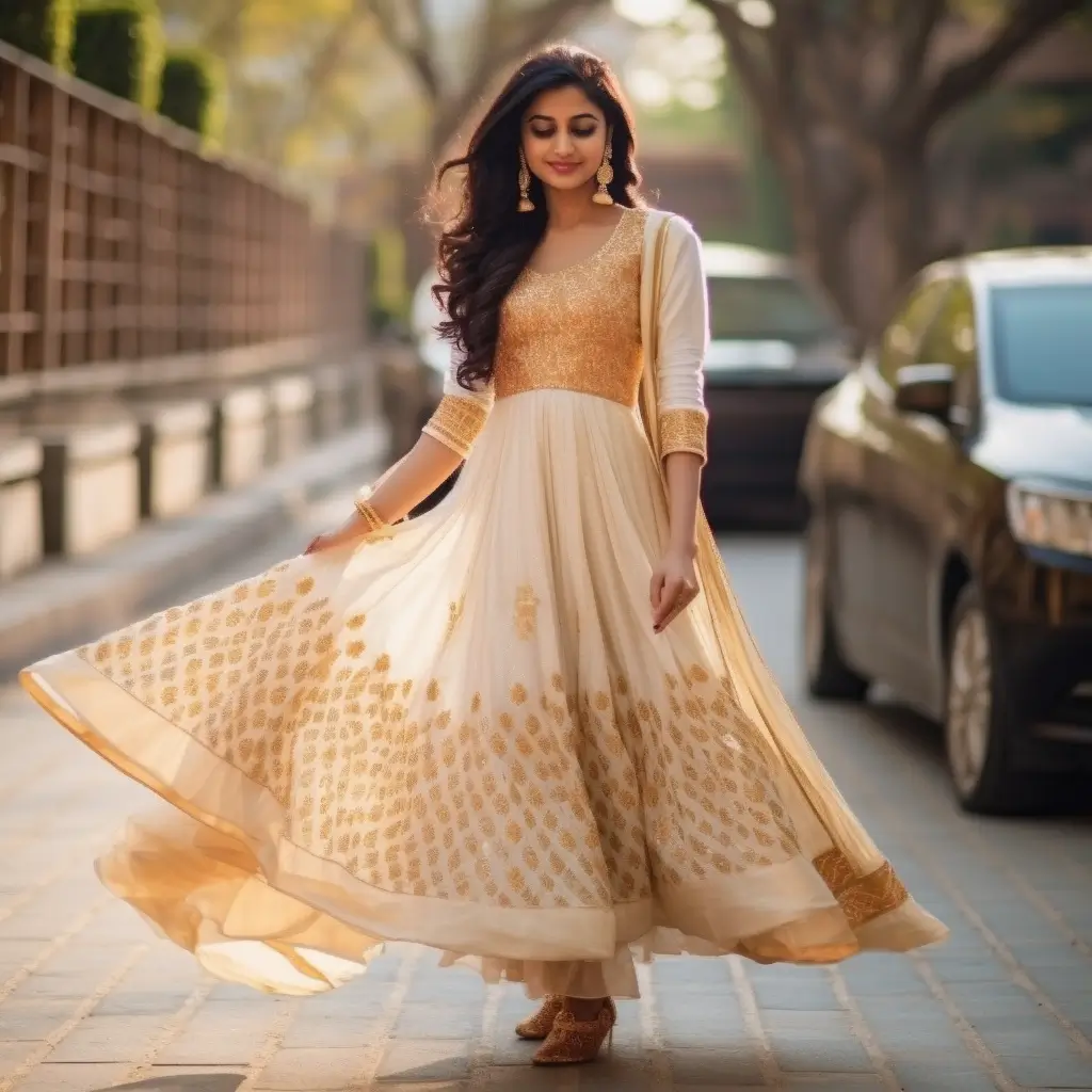 Anarkali salwar kameez